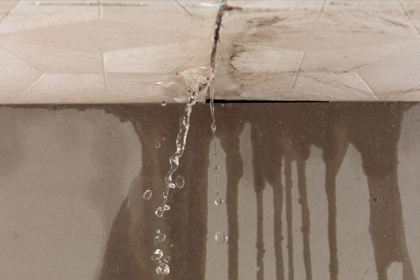 Professional Burst Pipe Cleanup technician working in Henryetta, OK